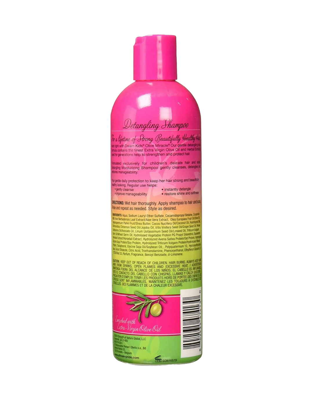 Dream Kids by African Pride - Olive Miracle Detangling Shampoo