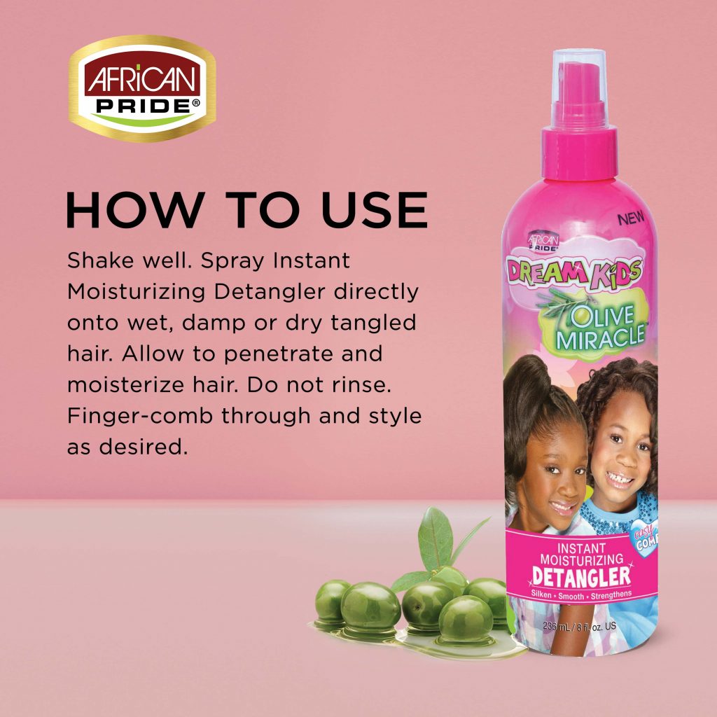 Dream Kids by African Pride - Olive Miracle Instant Moisturising Detangler