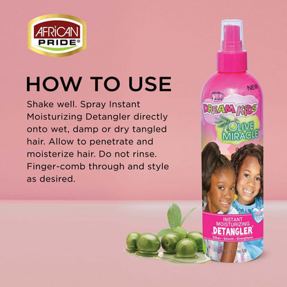 Dream Kids by African Pride - Olive Miracle Instant Moisturising Detangler