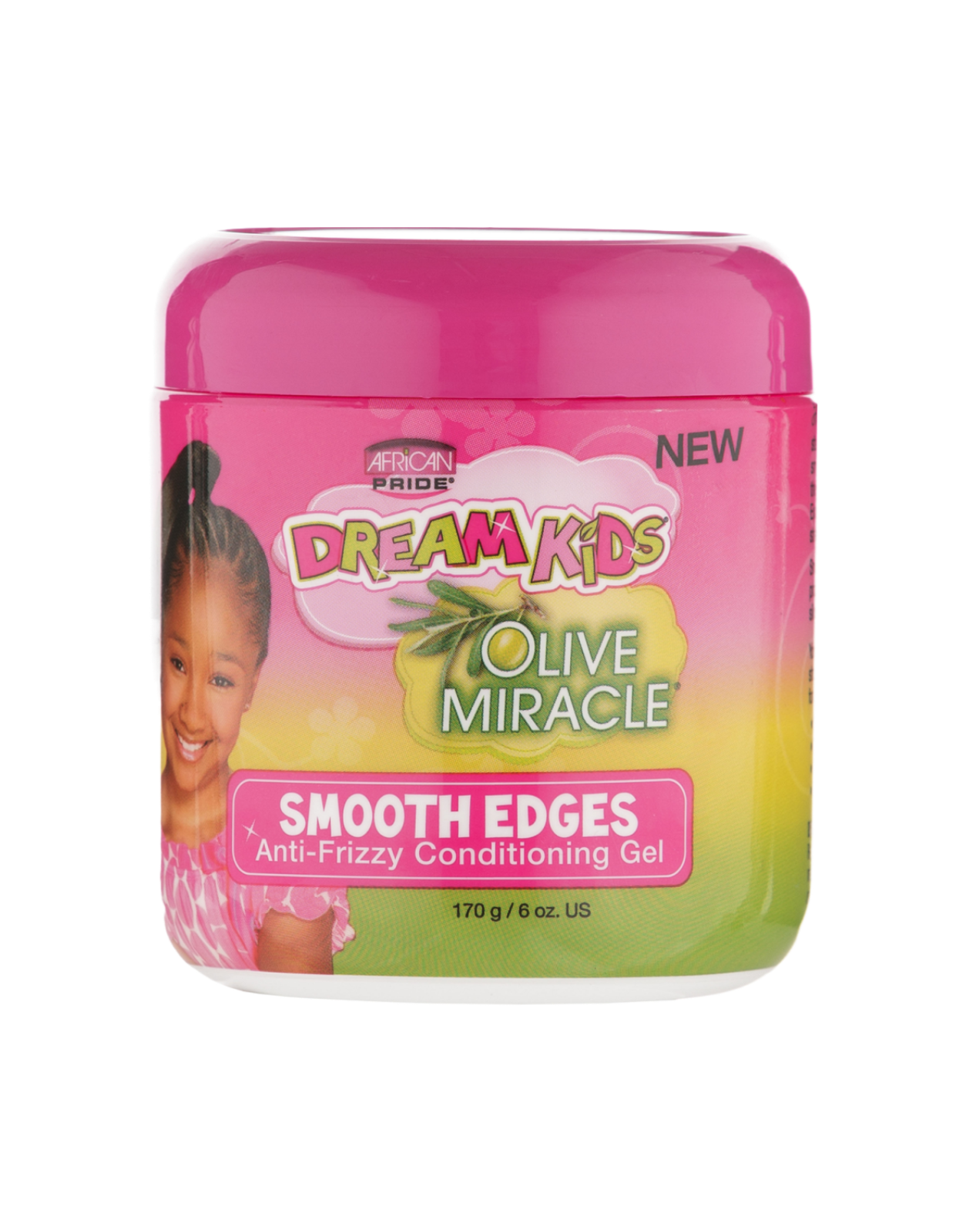 Dream Kids by African Pride - Olive Miracle Smooth Edges Anti-Frizzy Conditioning Gel