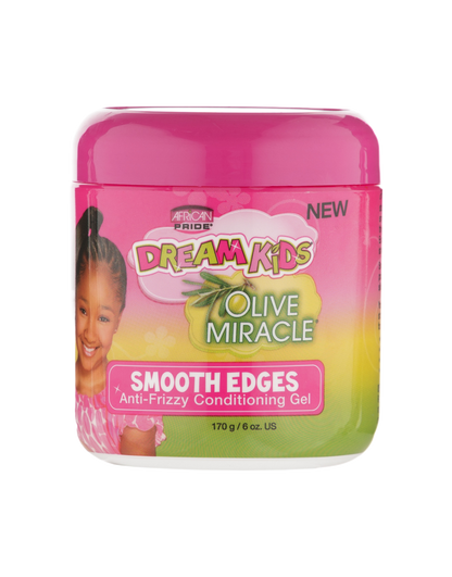 Dream Kids by African Pride - Olive Miracle Smooth Edges Anti-Frizzy Conditioning Gel