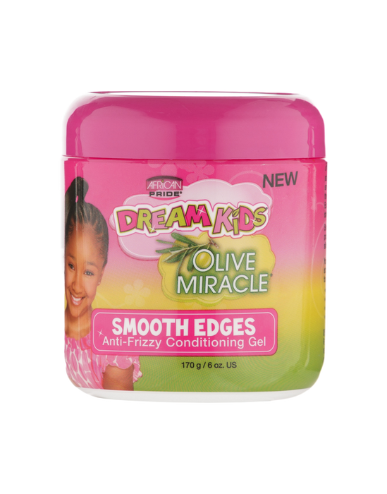 Dream Kids by African Pride - Olive Miracle Smooth Edges Anti-Frizzy Conditioning Gel