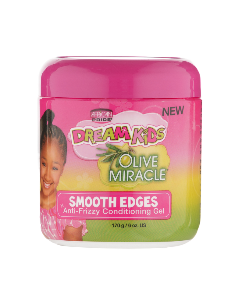 Dream Kids by African Pride - Olive Miracle Smooth Edges Anti-Frizzy Conditioning Gel