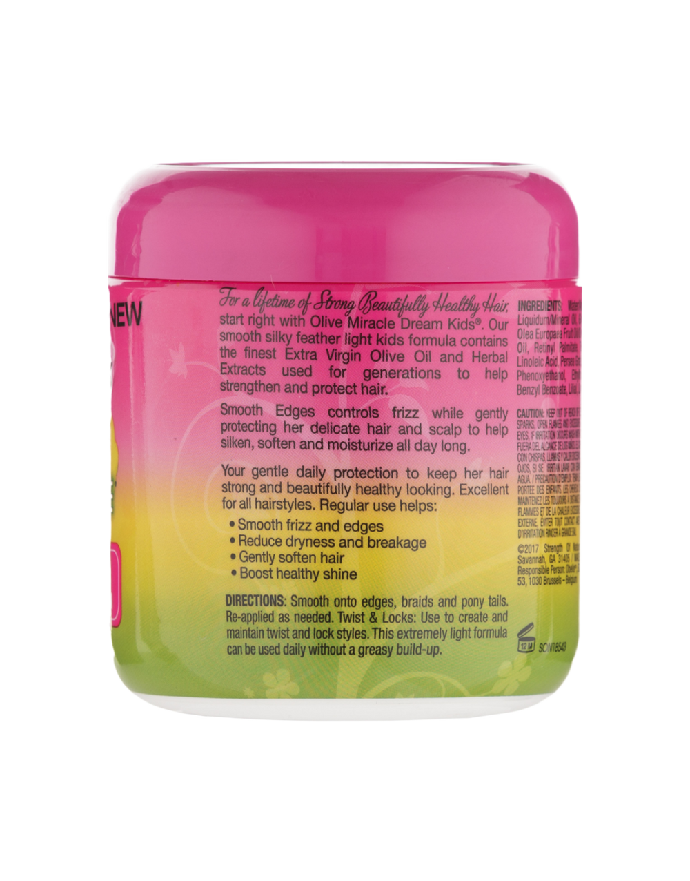 Dream Kids by African Pride - Olive Miracle Smooth Edges Anti-Frizzy Conditioning Gel