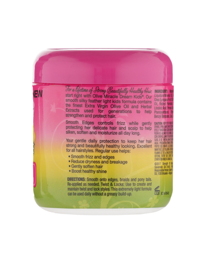 Dream Kids by African Pride - Olive Miracle Smooth Edges Anti-Frizzy Conditioning Gel