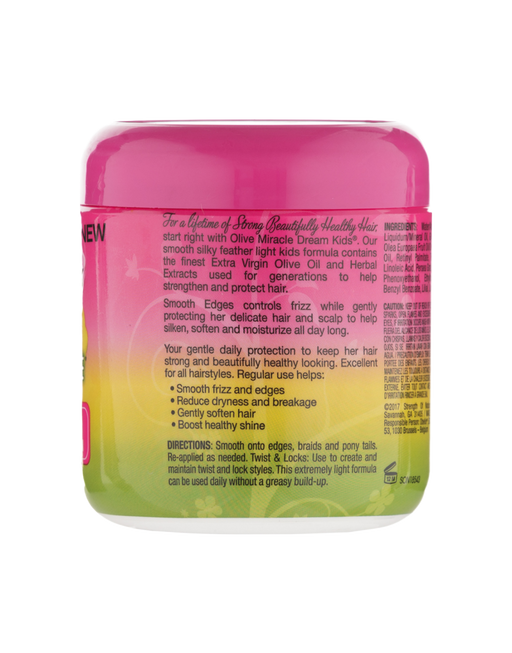 Dream Kids by African Pride - Olive Miracle Smooth Edges Anti-Frizzy Conditioning Gel