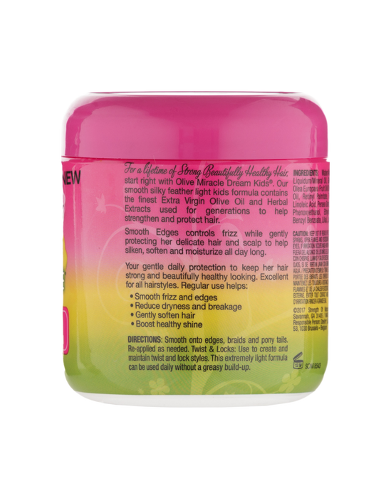 Dream Kids by African Pride - Olive Miracle Smooth Edges Anti-Frizzy Conditioning Gel