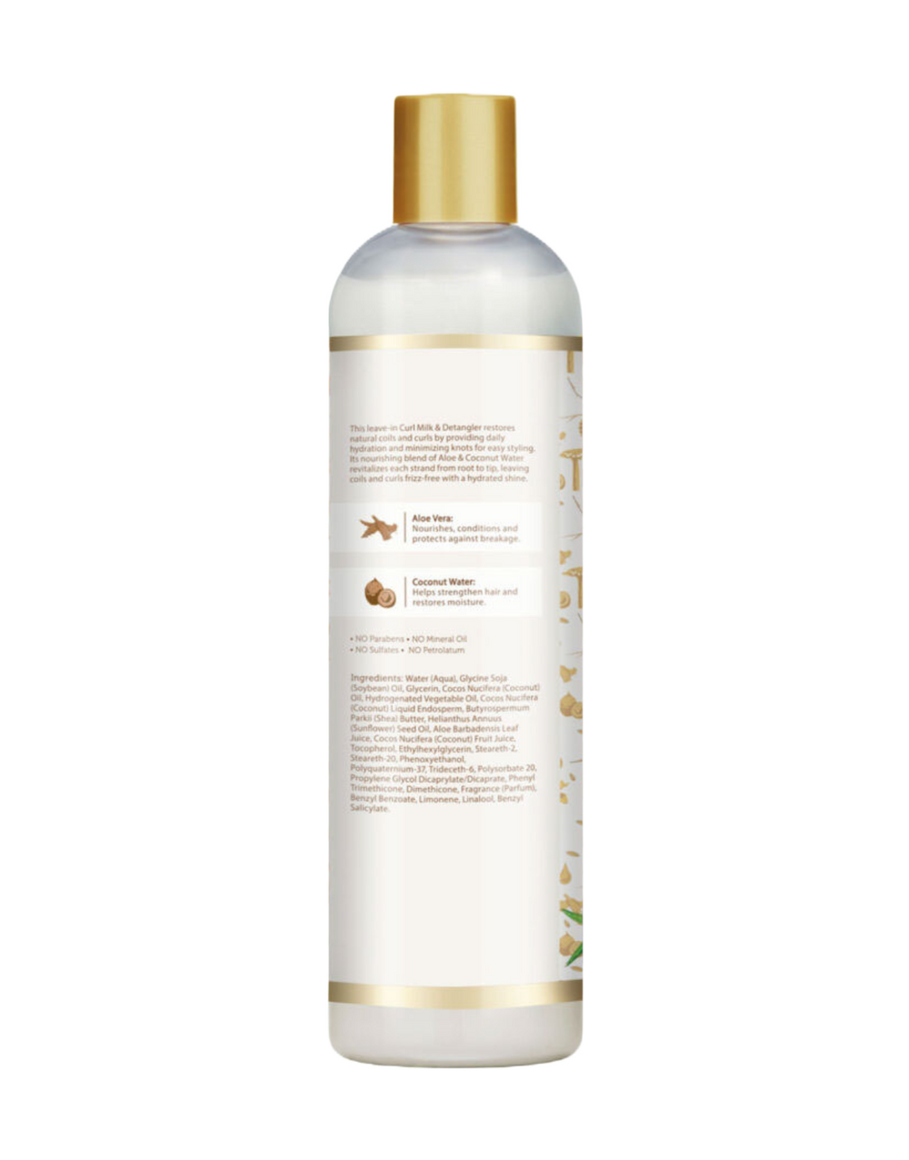 African Pride - Moisture Miracle Hydrate & Renew Curl Milk & Hair Detangler 12oz