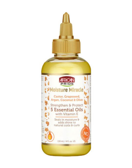 African Pride - Moisture Miracle 5 Essential Oil 4oz