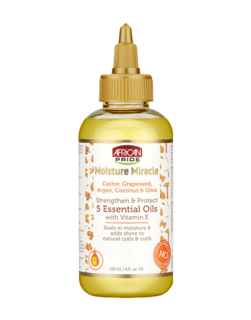 African Pride - Moisture Miracle 5 Essential Oil 4oz