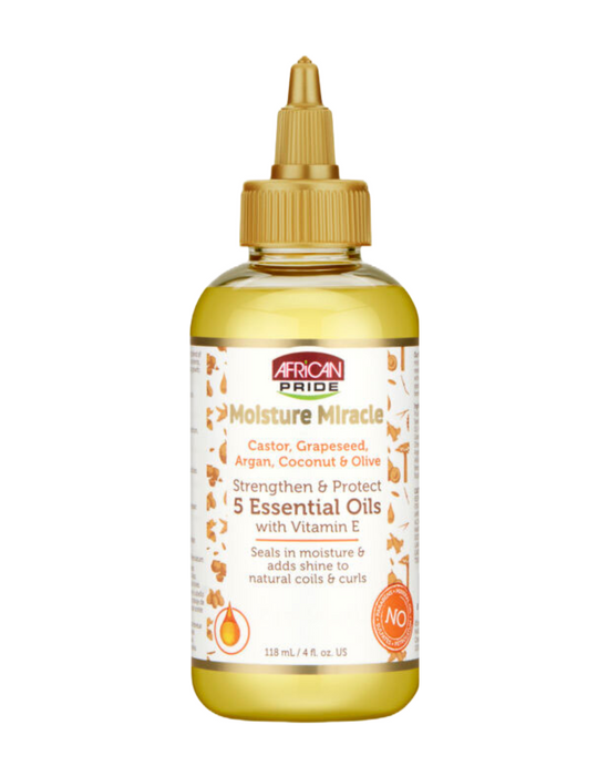 African Pride - Moisture Miracle 5 Essential Oil 4oz