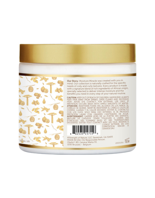 African Pride - Moisture Miracle Coconut Oil &amp; Baobab Oil Leave-In Conditioner 15oz