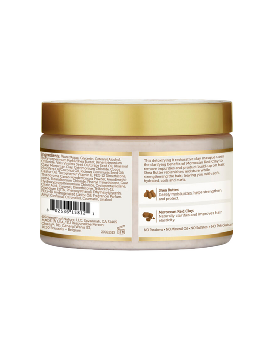 African Pride - Moisture Miracle Moroccan Clay &amp; Shea Butter Masque 12oz