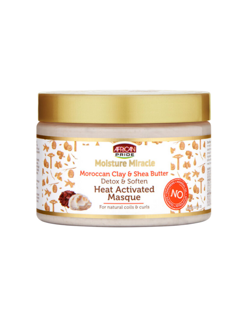 African Pride - Moisture Miracle Moroccan Clay & Shea Butter Masque 12oz