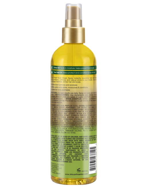 African Pride - Olive Miracle Braid Sheen Spray 12oz