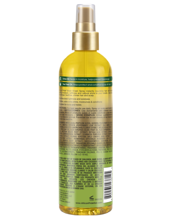 African Pride - Olive Miracle Braid Sheen Spray 12oz