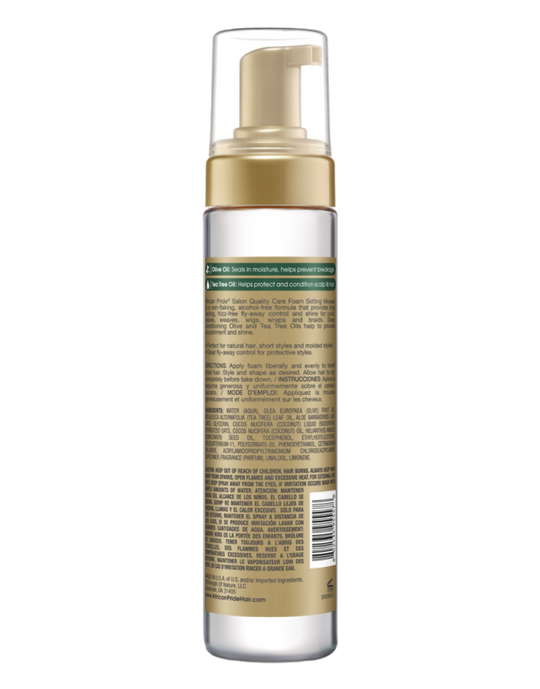 African Pride - Olive Miracle Foam Setting Mousse 8oz