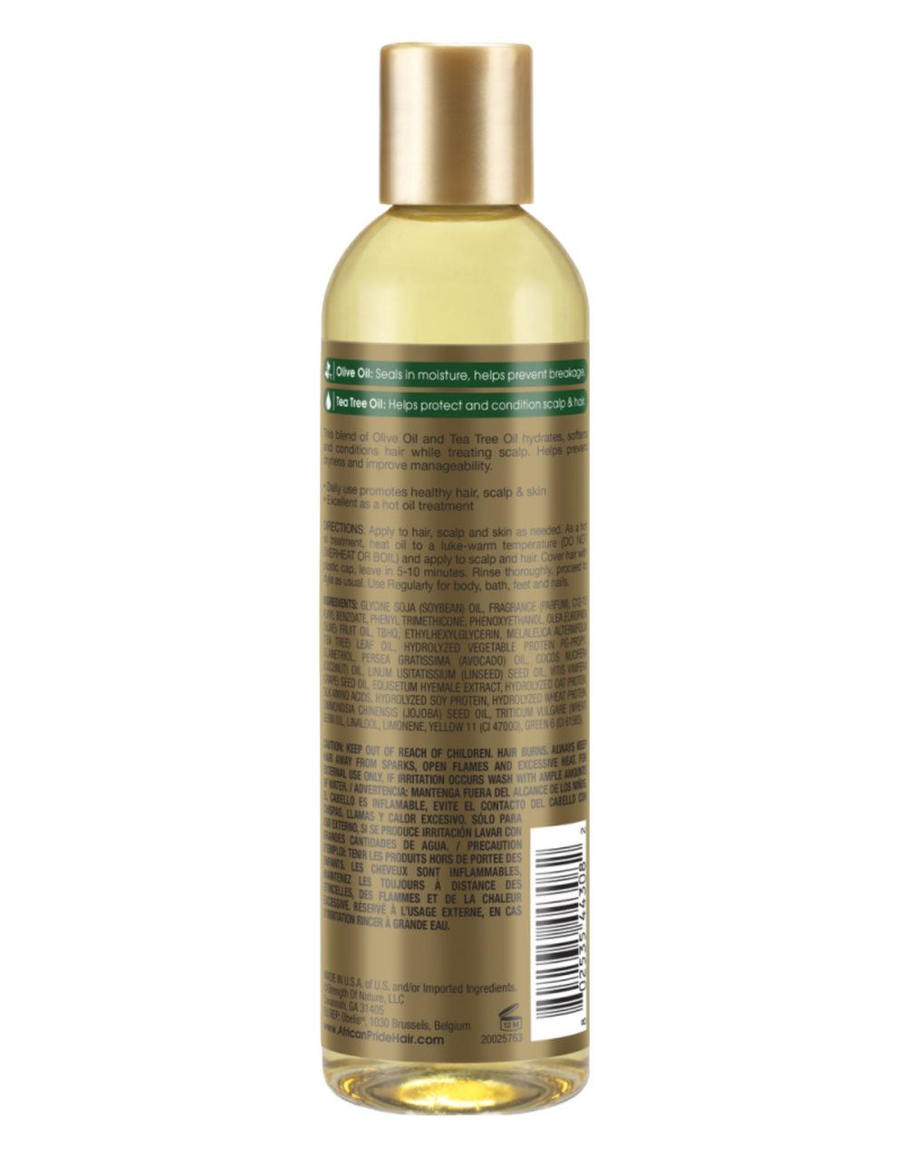 African Pride - Olive Miracle Growth Oil Treatment 8oz