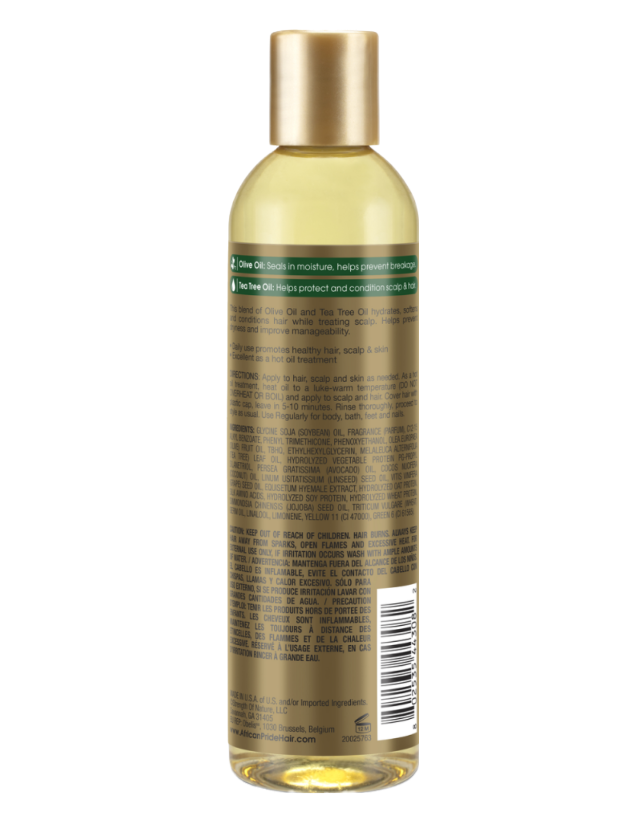 African Pride - Olive Miracle Growth Oil Treatment 8oz