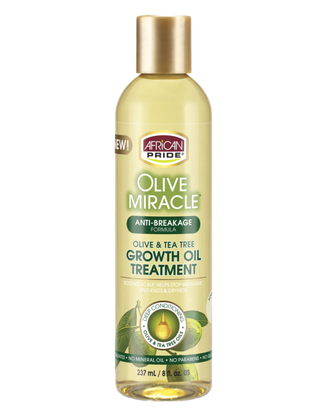 African Pride - Olive Miracle Growth Oil Treatment 8oz