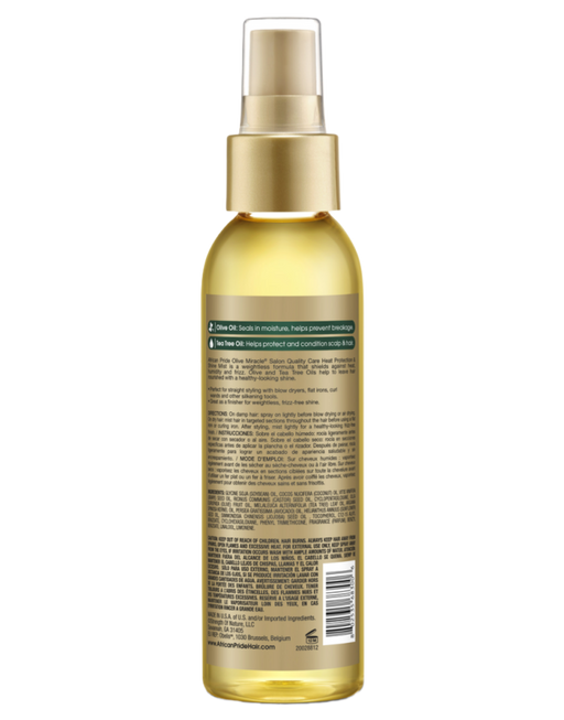 African Pride - Olive Miracle Heat Protection & Shine Mist 4oz