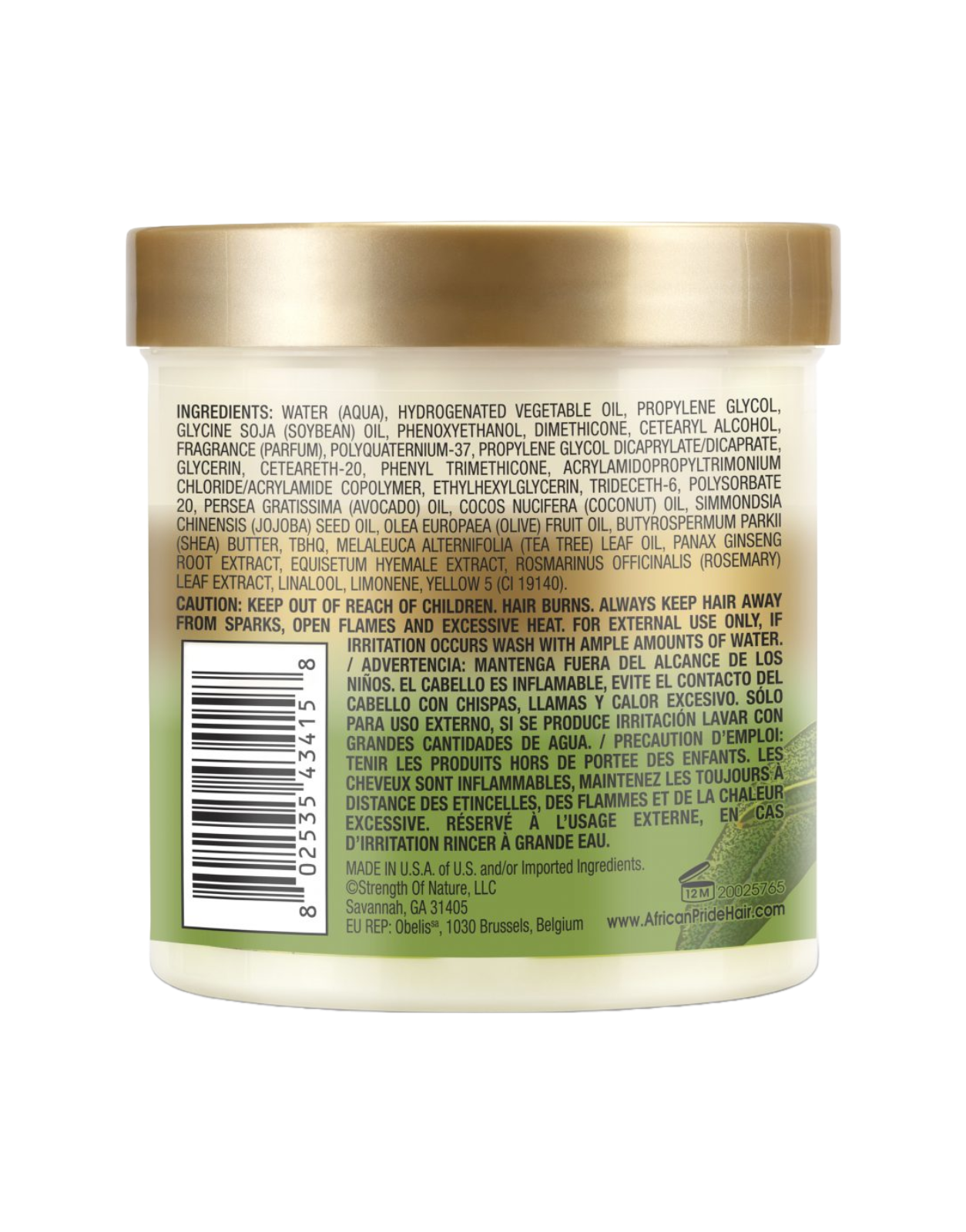 African Pride - Olive Miracle Leave-In Conditioner 15oz