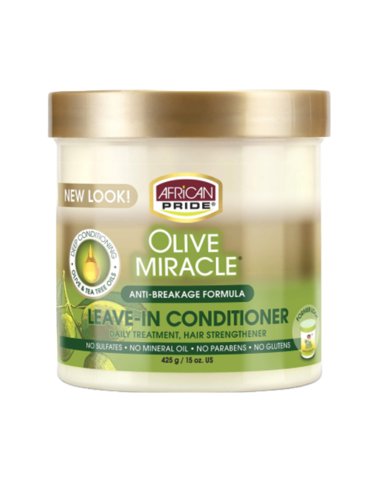 African Pride - Olive Miracle Leave-In Conditioner 15oz