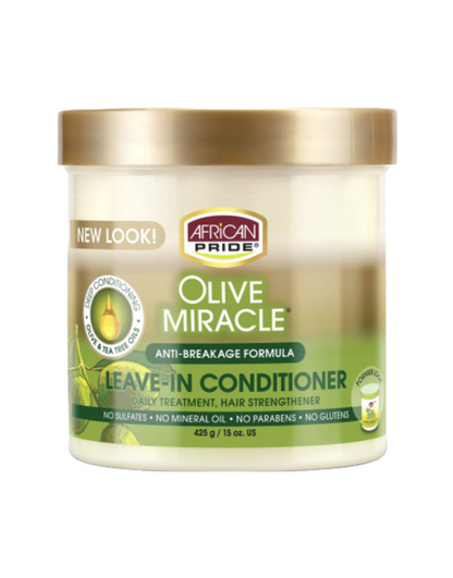 African Pride - Olive Miracle Leave-In Conditioner 15oz