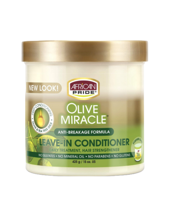 African Pride - Olive Miracle Leave-In Conditioner 15oz