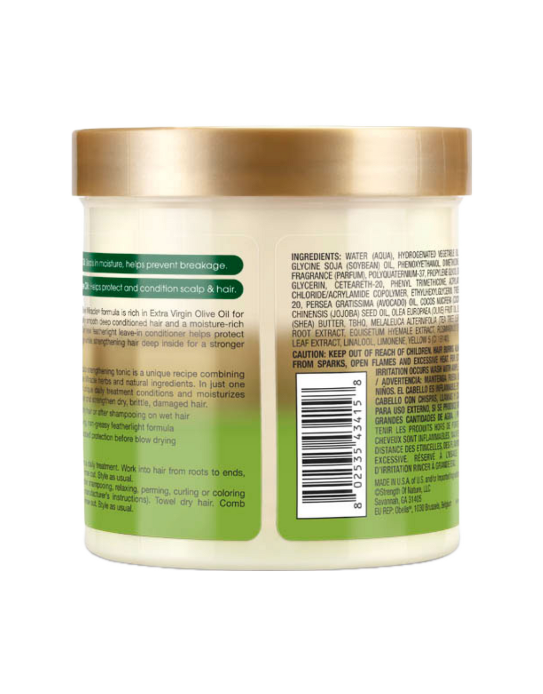 African Pride - Olive Miracle Leave-In Conditioner 15oz