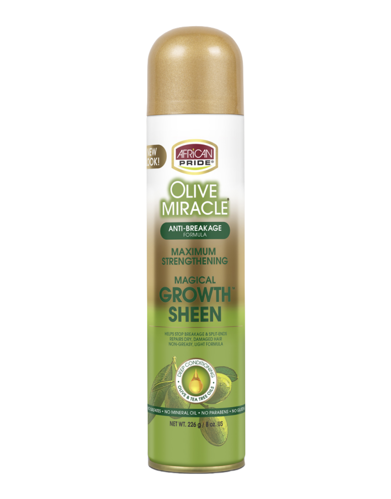 African Pride - Olive Miracle Magical Growth Sheen 8oz