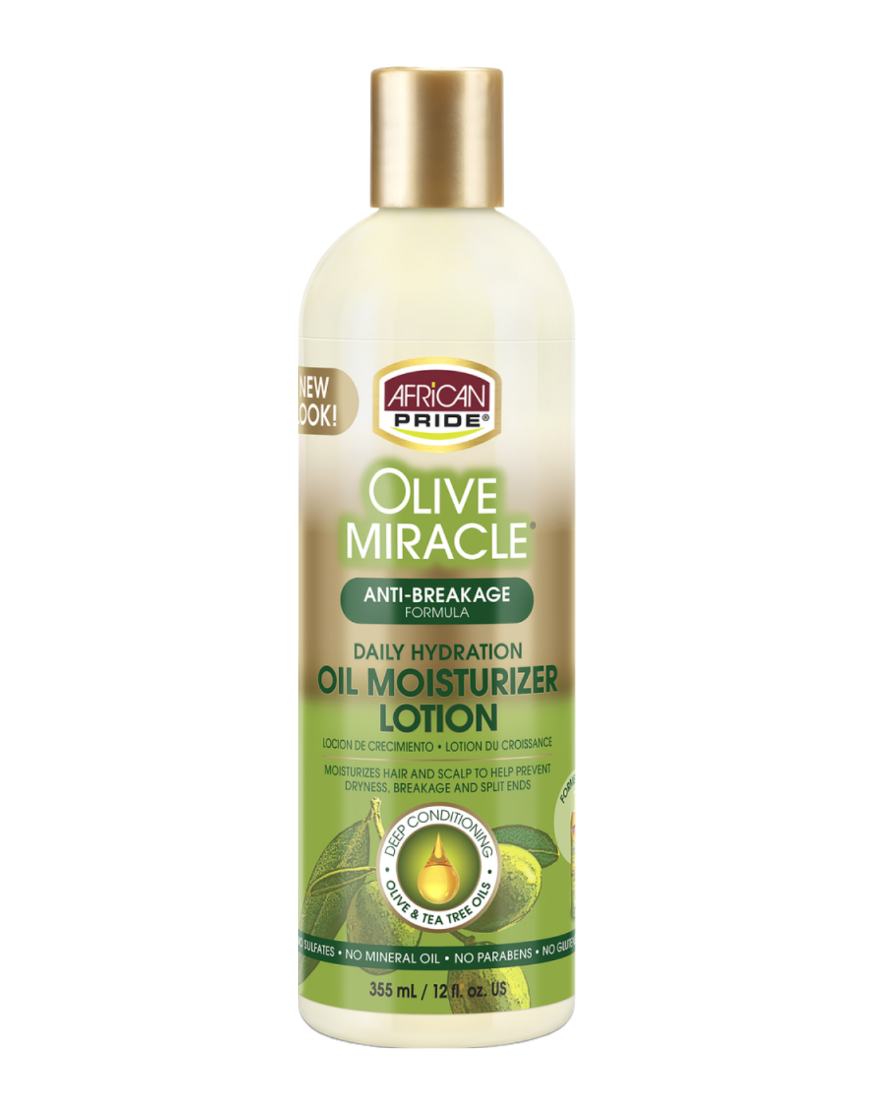 African Pride - Olive Miracle Growth Lotion 12oz