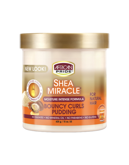 African Pride - Shea Butter Miracle Bouncy Curls Pudding 15oz