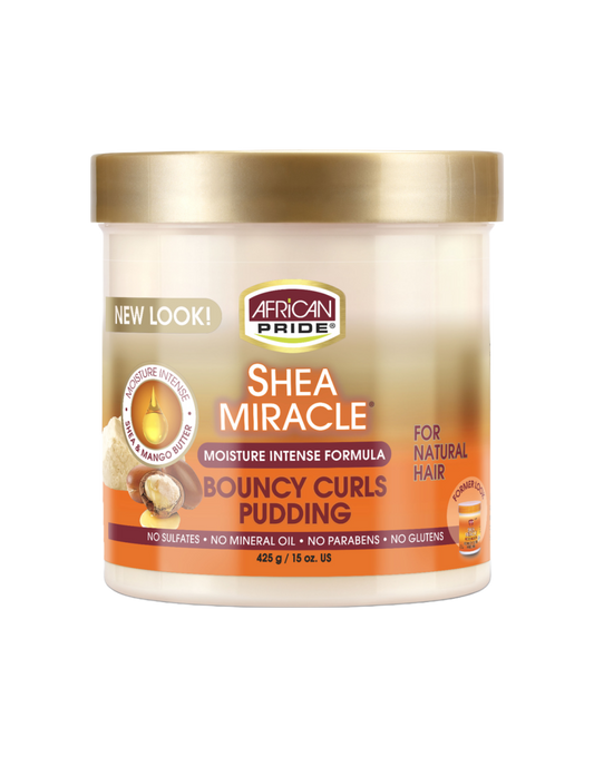 African Pride - Shea Butter Miracle Bouncy Curls Pudding 15oz