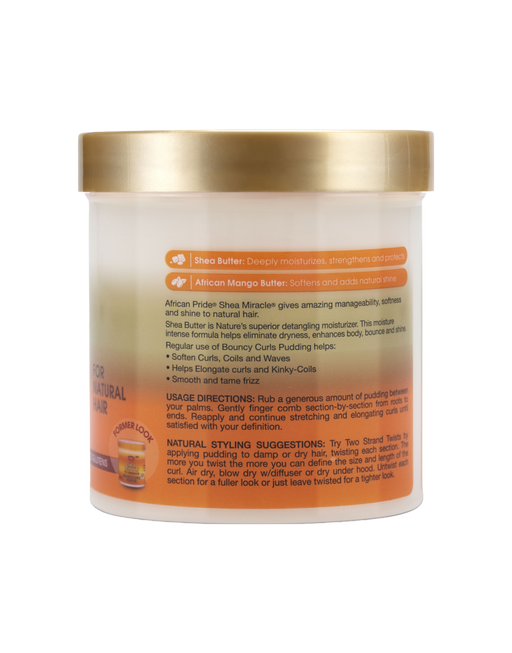 African Pride - Shea Butter Miracle Bouncy Curls Pudding 15oz