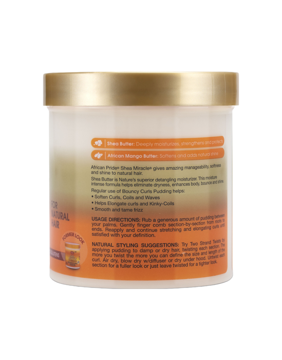 African Pride - Shea Butter Miracle Bouncy Curls Pudding 15oz