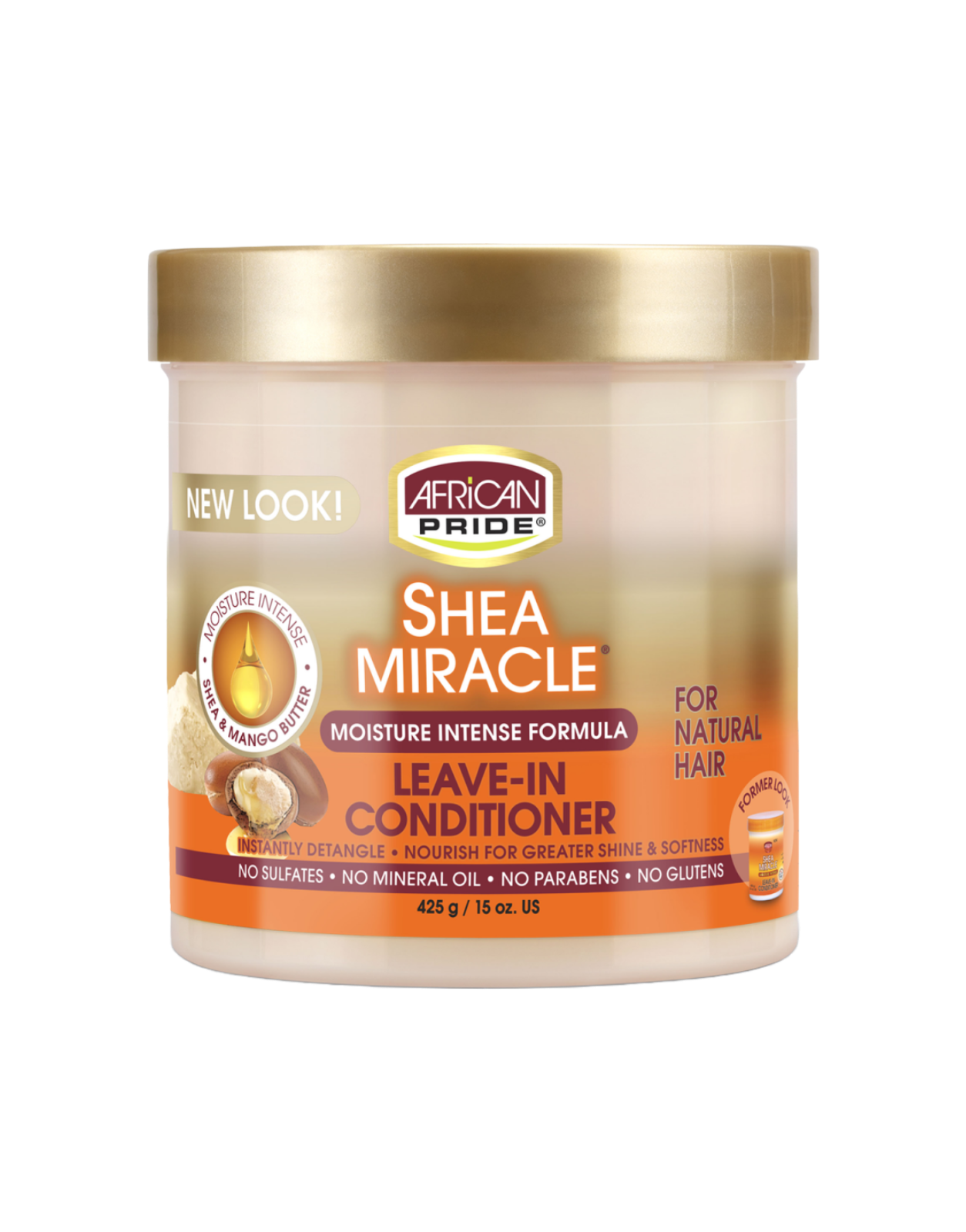 African Pride - Shea Butter Miracle Leave-In Conditioner 15oz