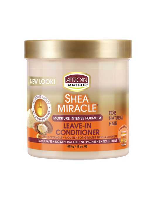 African Pride - Shea Butter Miracle Leave-In Conditioner 15oz