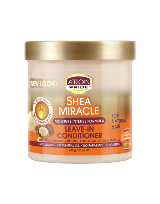 African Pride - Shea Butter Miracle Leave-In Conditioner 15oz