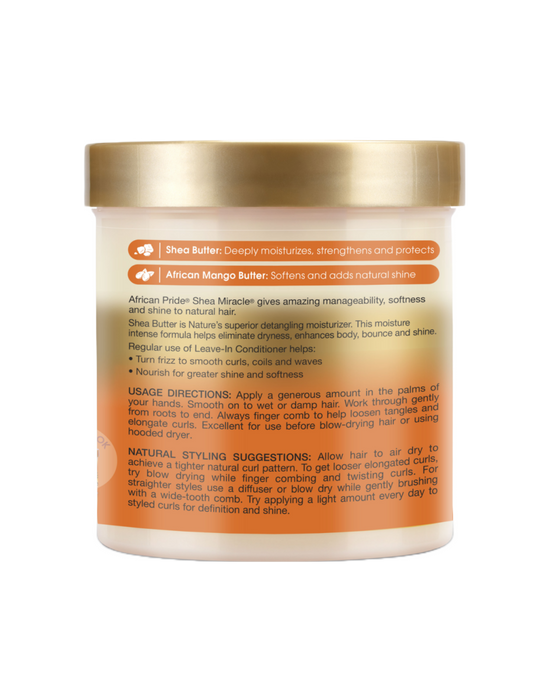 African Pride - Shea Butter Miracle Leave-In Conditioner 15oz
