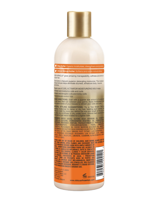 African Pride - Shea Butter Miracle Silky Hair Moisturiser 12oz