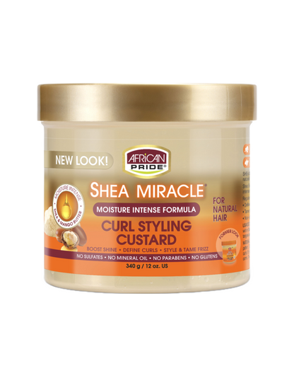 African Pride - Shea Butter Curl Styling Custard 12oz