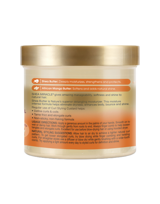 African Pride - Shea Butter Curl Styling Custard 12oz