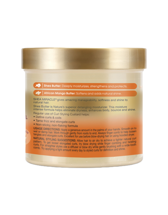 African Pride - Shea Butter Curl Styling Custard 12oz