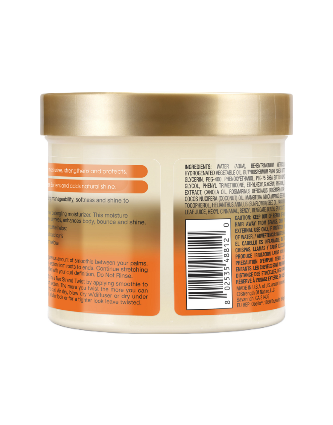 African Pride - Shea Miracle Twist &amp; Loc Smoothie 12oz