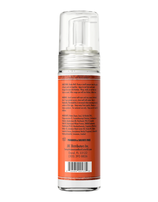 Sunny Isle - Jamaican Black Castor Oil Mousse Wrap, Set, Twist