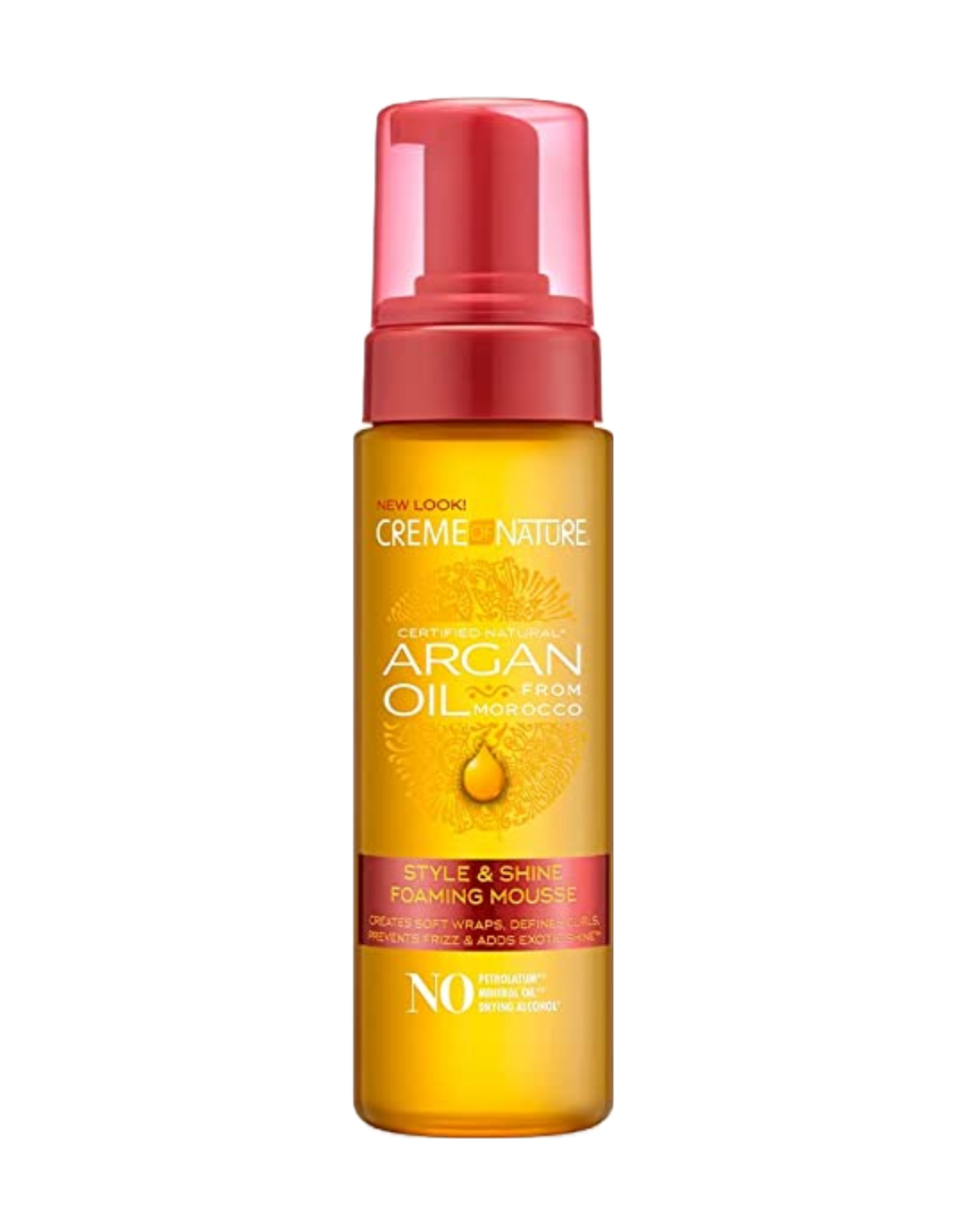 Creme of Nature - Argan Oil Style &amp; Shine Foaming Mousse