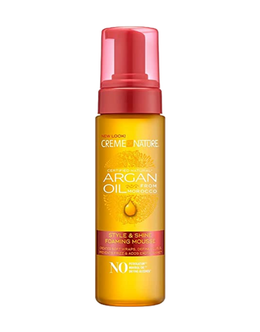 Creme of Nature - Argan Oil Style & Shine Foaming Mousse