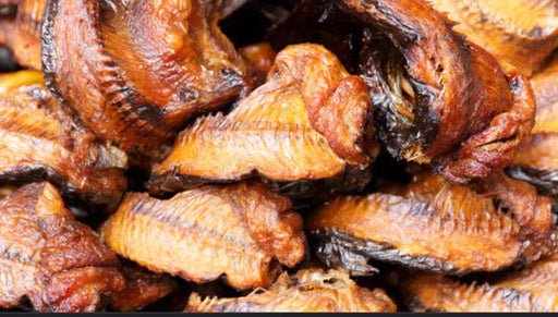 Open smoke Dried Catfish