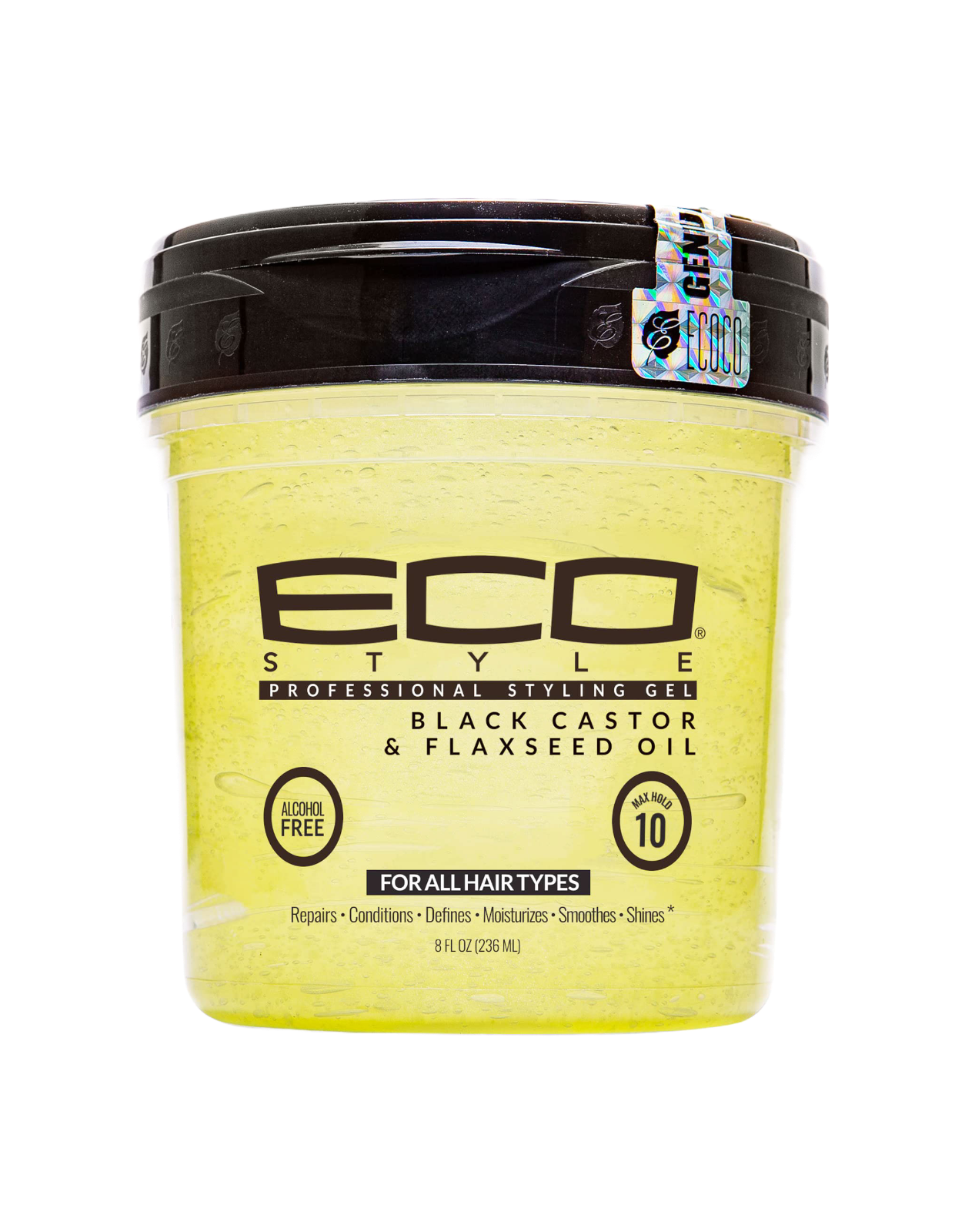 ECO - Black Castor & Flaxseed Oil Styling Gel